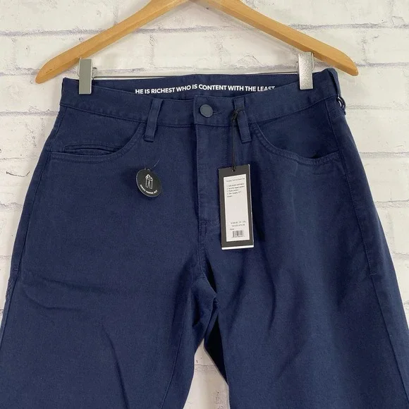 Rhone Pants Men's 28x33 Long Chino Everyday Twill Five Pocket Slim Bundle NWT - Picture 6 of 16